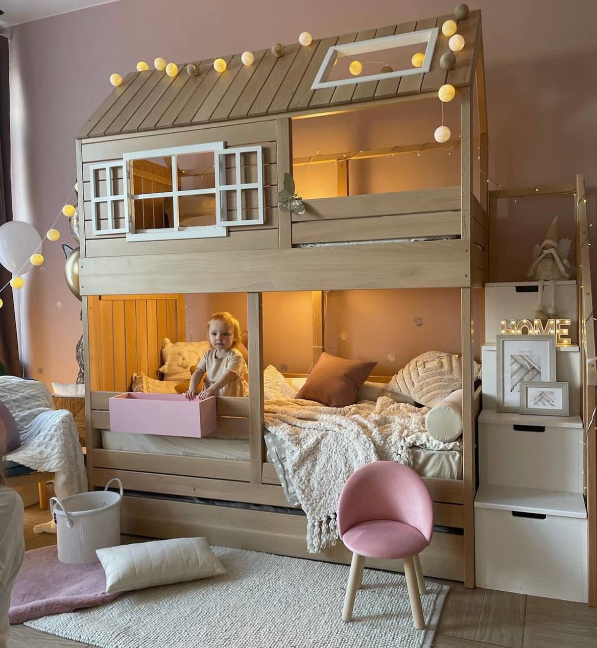 Lit Mezzanine Maison Enfant – Imagination et Confort